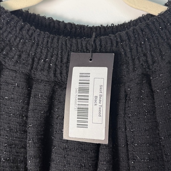 MARIELLE Skirt Beau Tweed Black - Picture 5 of 7